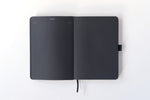 Load image into Gallery viewer, 150gsm A5 dot grid notebook black paper index page
